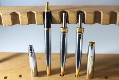 Vintage Cross Kugelschreiber & Tintenroller Teile, 5 verschiedene Teile, UK Verkäufer
