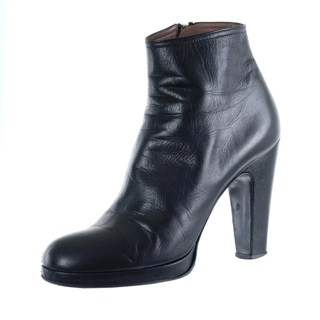 Prada platform sales ankle boots