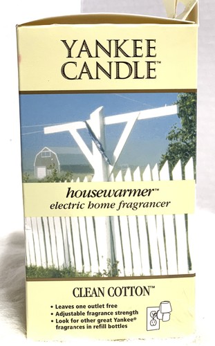 Yankee Candle Housewarmer Electric Home Fragrance Clean Cotton - Picture 3 of 4