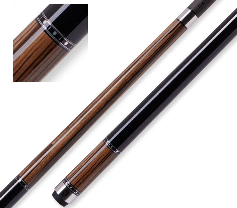 Cuetec Cynergy Truewood Ebony II Pool Cue with 11.8mm Carbon Shaft