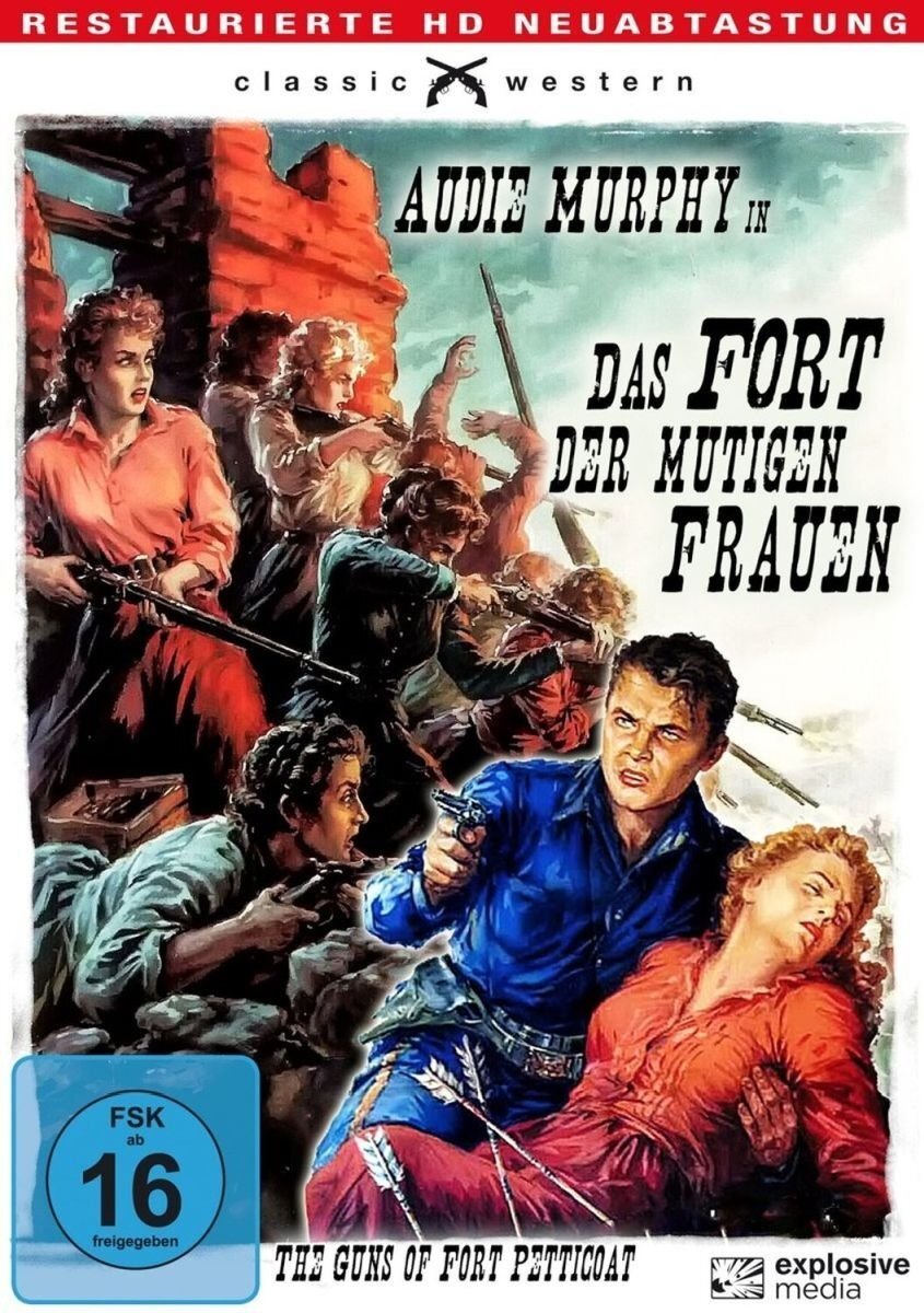 Das Fort der mutigen Frauen (DVD) Audie Murphy Katherine Grant Hope Emerson