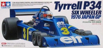 Tamiya Assembly Kit 84111 1/10 Electric Rc Car Tyrell P34 1976