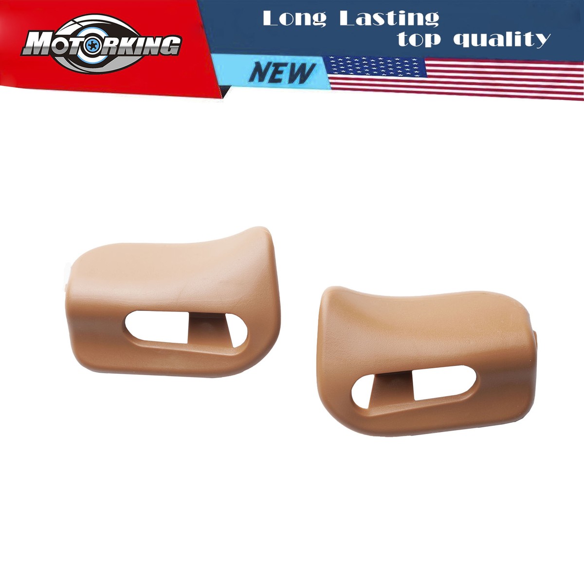 Gray Sun Visor Pivot Trim Cap For Benz R129 SL600 SL500 SL320 Left Right Set 165848306997
