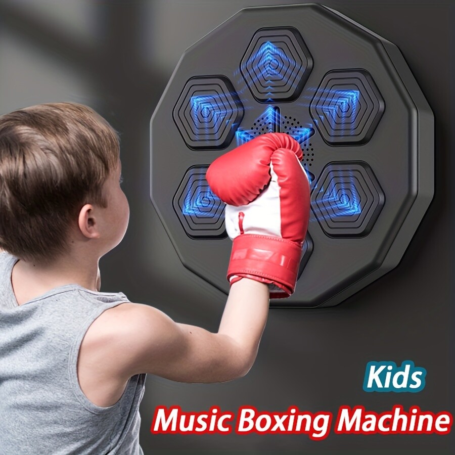 Wall-Mounted Smart Music Punching Pad:Boxing Training Machin