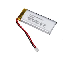 3.7V 830mAh Li Po Polymer Rechargeable Battery 503450 Connector
