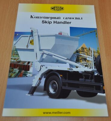Skip Kipper Meiller Kipper Skip Handlers Truck Brochure Prospekt | eBay