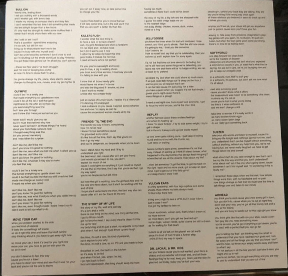 Millencolin - Life on a Plate LP Orange And Clear Cloudy Vinyl New Sealed  - Image 4 of 4