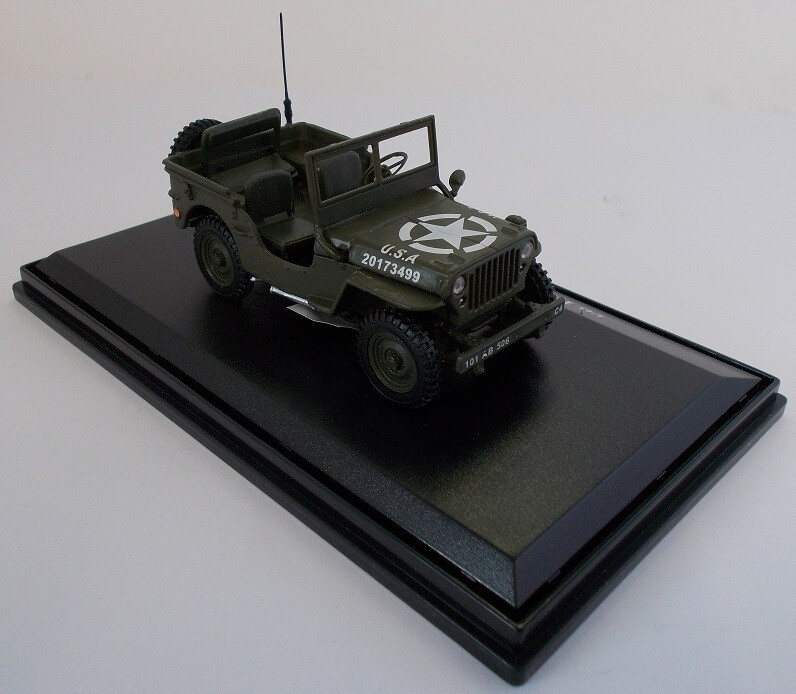 OPO 10 - Voiture Miniature Compatible Avec Jeep Willys US