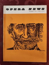 Rare METROPOLITAN OPERA NEWS December 31 1960 Verdi Rigoletto Marilyn Horne Rare METROPOLITAN OPERA NEWS December 31 1960 Verdi Rigoletto Marilyn Horne