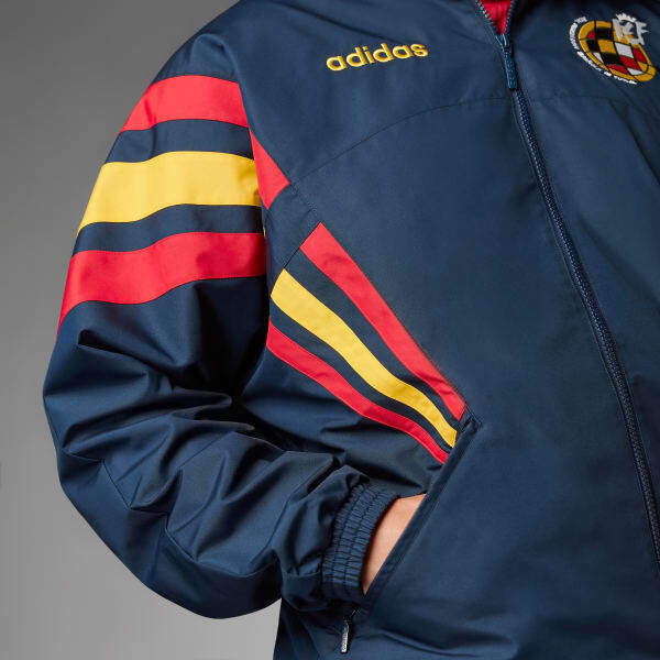 adidas Spain 1996 Woven Track Top Mens Soccer Jacket Asia adidas Spain 1996 Woven Track Top Mens Soccer Jacket Asia