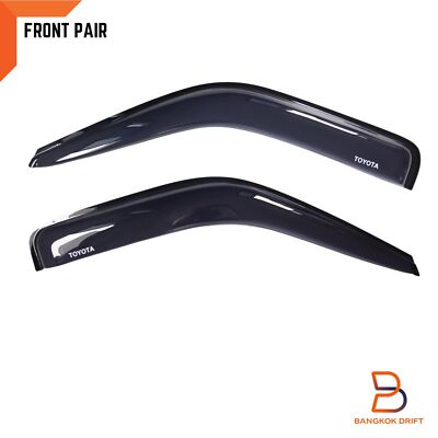 Window Door Visor Toyota Hilux 2016-2024 Rain Visor Sunvisor Car Window Door Visor Toyota Hilux 2016-2024 Rain Visor Sunvisor Car