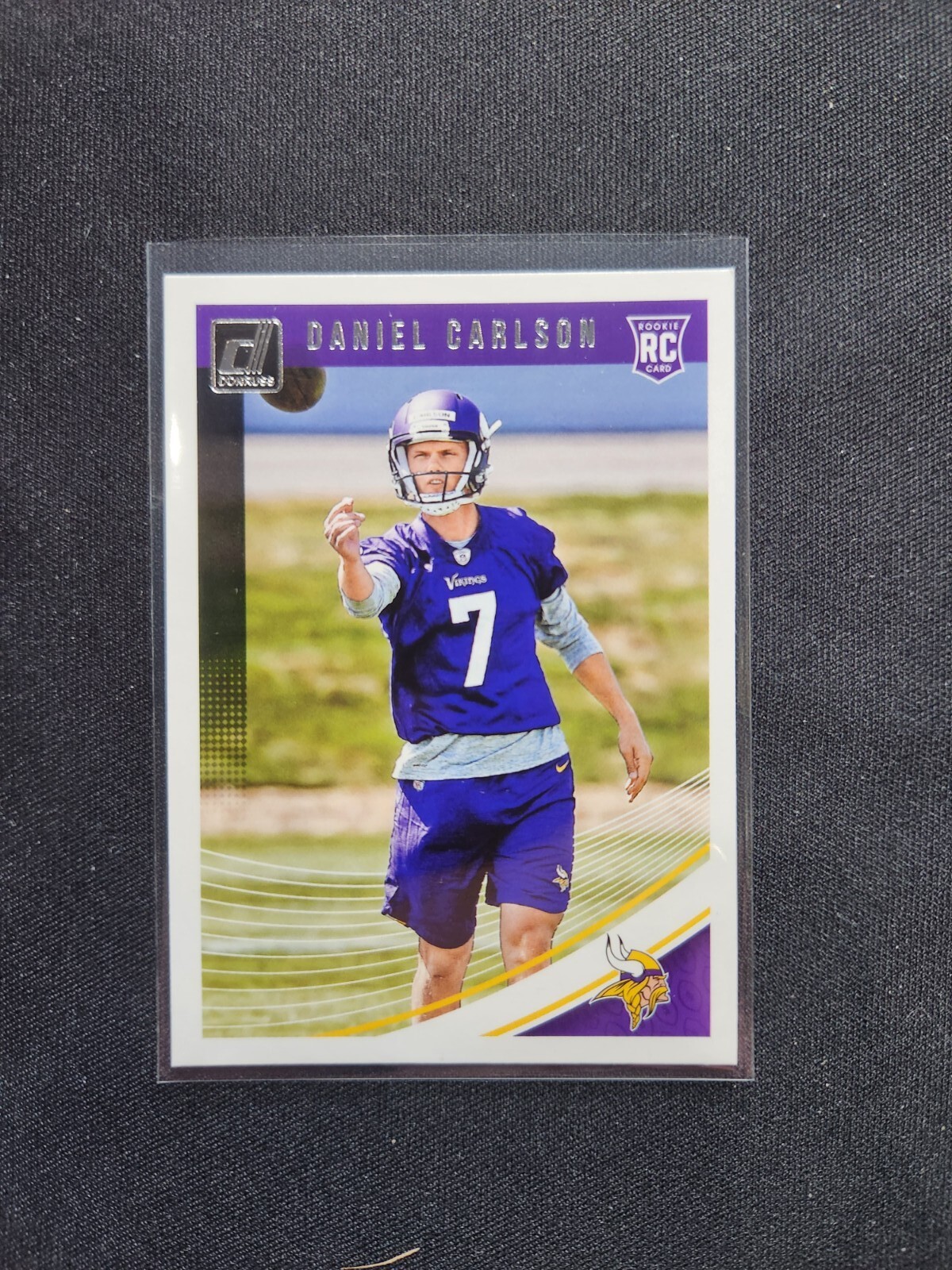 2018 Panini Donruss Football Daniel Carlson RC #399