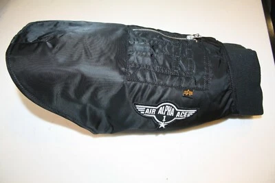 Alpha Industries MA-1 Dog Hunde 138966/03 schwarz black Jacke Bomberjacke MA-1