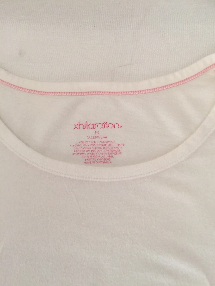 CAMISETA HILARATION NIÑA BLANCA CUELLO REDONDO MANGA LARGA Foto 2 de 3