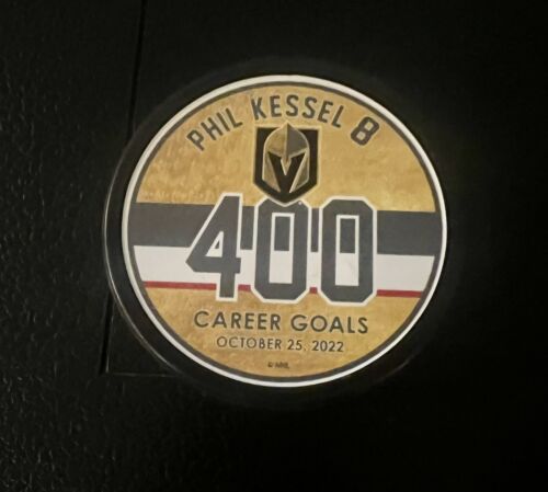 Phil Kessel’s 990th Consecutive Games Played & 400th Career Goal Pucks 10/25/22 - Picture 2 of 3