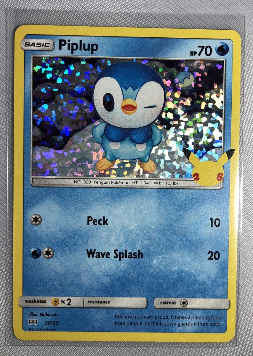 piplup pokemon card mcdonalds Pokemon Card Pikachu 020 / M-P McDonald's Promo Limited 2025 Japanese –  JumpIchiban main image 1