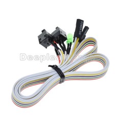 65cm atx power  reset switch  2 led hdd pc desktop computer ATX cable button F