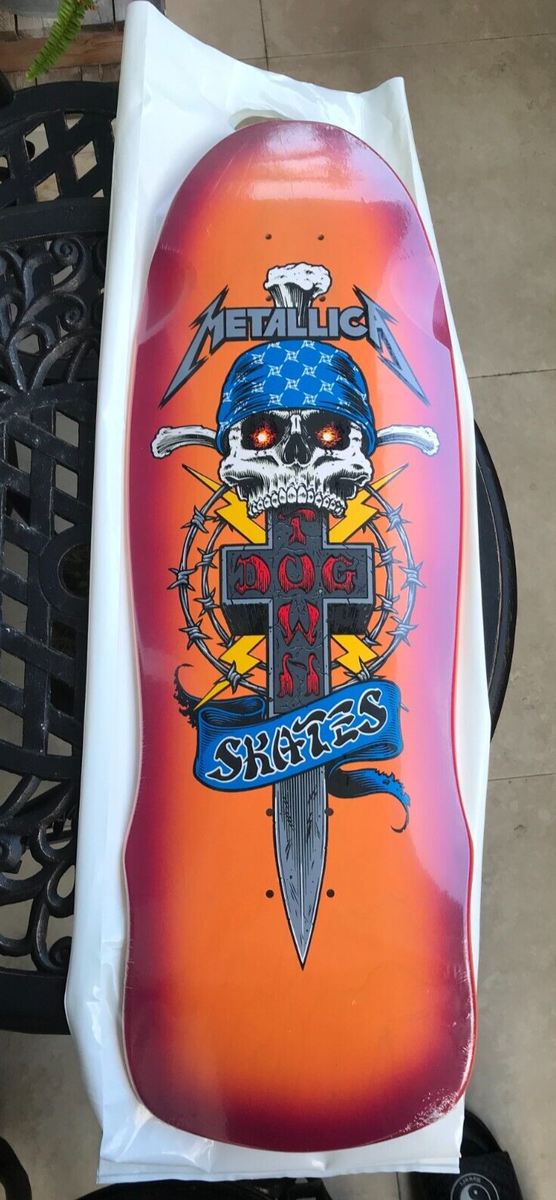 Metallica x Dogtown Limited Edition NOS Skateboard Deck Suicidal Tendencies Alva Metallica x Dogtown Limited Edition NOS Skateboard Deck Suicidal Tendencies Alva