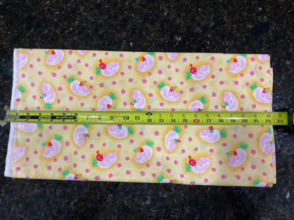 Quilting Material Sewing Fabric 3 Yards Sherbert's Garden #11586 Multi T3 - Image 3 of 4