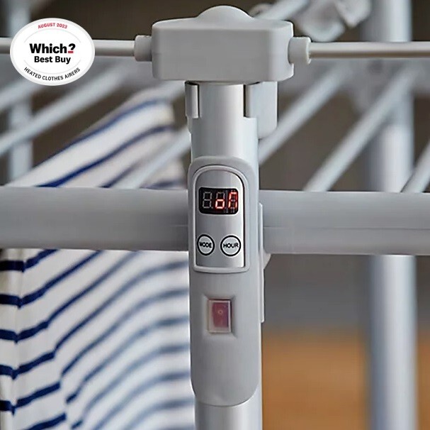 DrySoon Deluxe 3Tier Heated Clothes Airer eBay