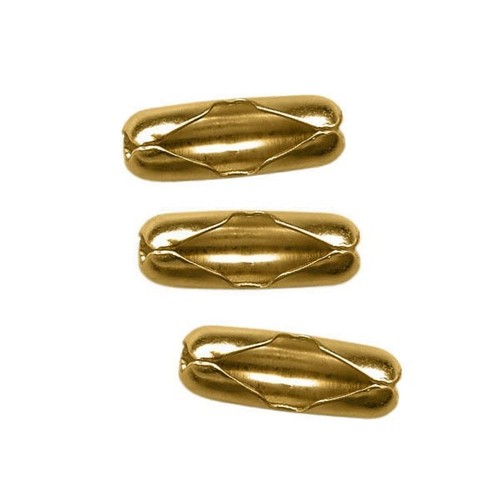 100 Solid Brass BALL CHAIN 3.2mm Bead 6 No Lead/Nickel Corrosion