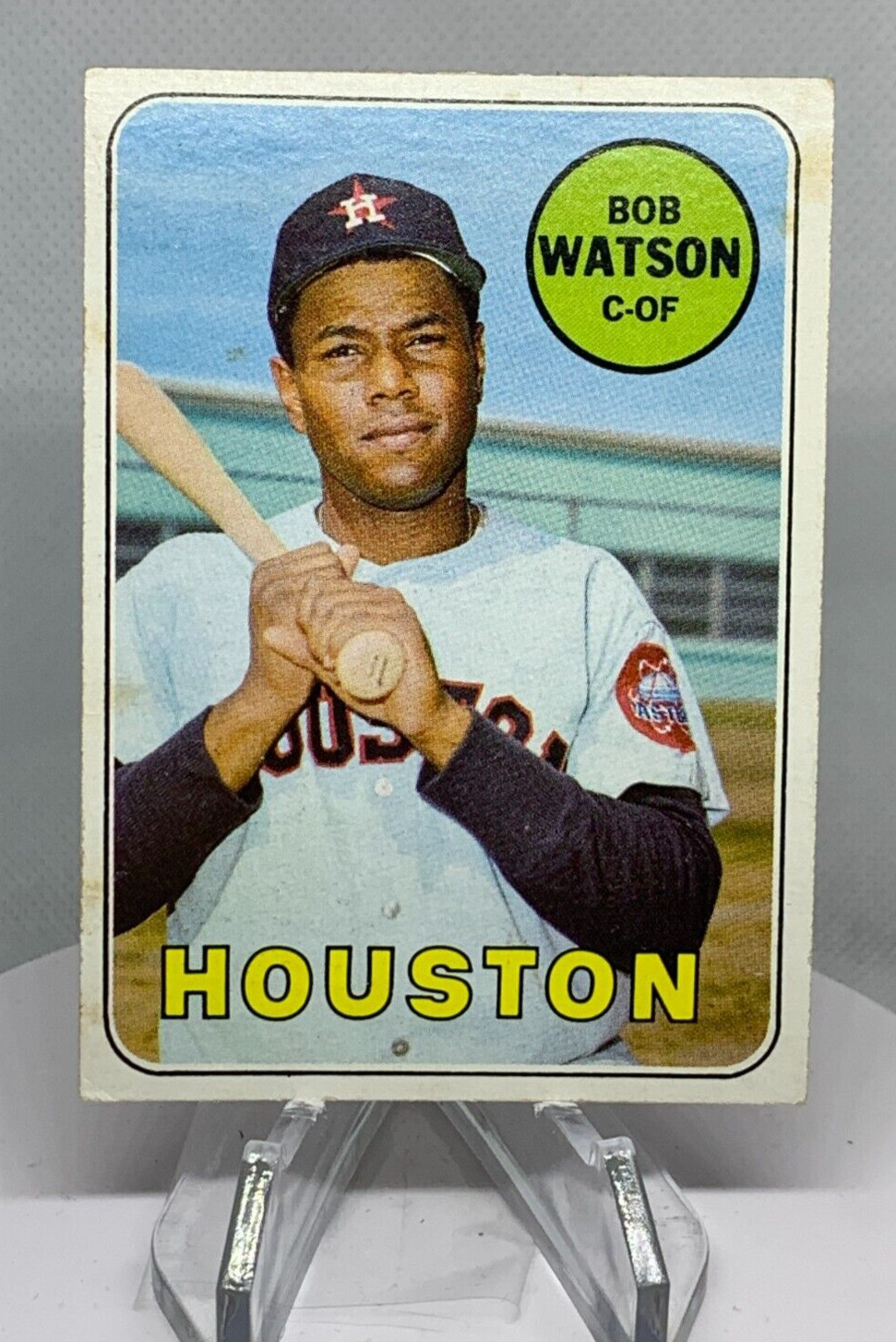 1969 Topps #562 Bob Watson RC