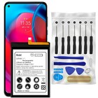 Upgraded 5100mAh Extra Battery Tool for Motorola Moto G Stylus 5G (2022) Xt2215