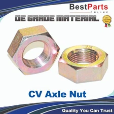 CV Axle Nut M19x1.5 Standard NUT-15 for LEXUS ES250 90-91 All (2-pack)