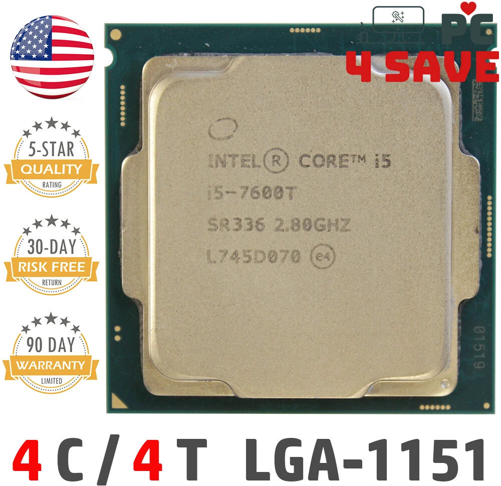 Intel Computer Processors Intel Core i5-7600T Processor Model for