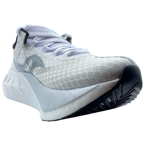 SAUCONY PRO 4 WOMEN SZ 7 WHITE SILVER RUNNING SHOES S10939-201.L15 - Picture 2 of 10