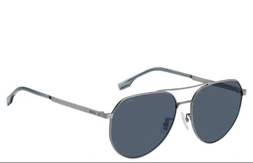 NEW Hugo Boss 1473/F/SK R81 KU Matte Ruthenium Sunglasses G6a/2 - Picture 2 of 11
