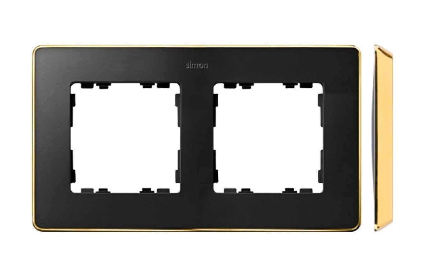 Simon Gelb Frame 2 Elemente Graphit Gold Basis 82 Detail 8201620-242 - Bild 2