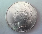 1922 P 90% Silver Uncirculated Peace Dollar