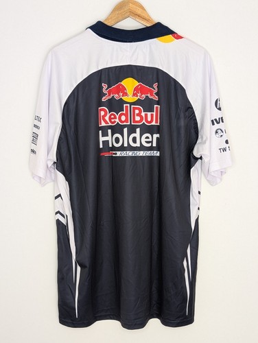 Red Bull Holden Racing Team V8 Supercars Media Polo Shirt Mens 2XL Official Star - Picture 2 of 5