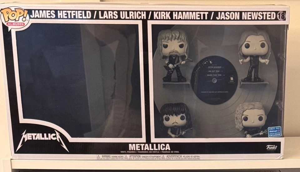 Metallica & AC/DC Funko POP! Rocks: POP Album Deluxe 2 Pack NEW! - image 2 of 4