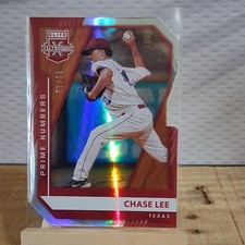 Panini 2021 Elite Extra Chase Lee Texas Rangers Prime Numbers #168 51/70