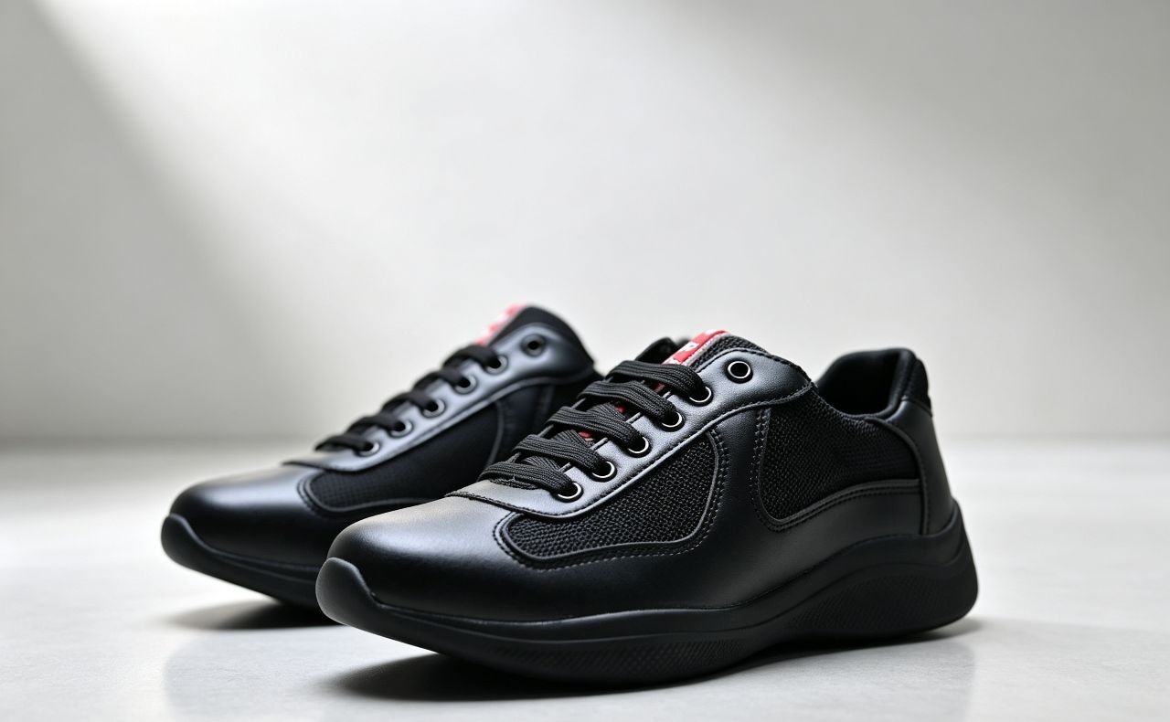 Prada America's Cup Men Premium Platform Casual Running Daily Wear
