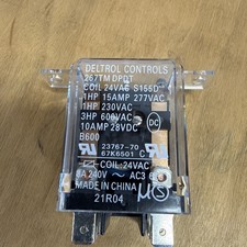 Lennox Fan Relay 67k6501 Dpdt 24vac Coil