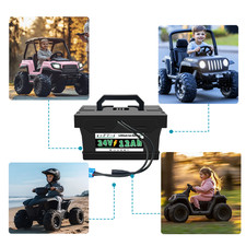 24V 8Ah 12Ah Lithium Battery for Power Wheels 24V Battery for Kids Ride-On Cars