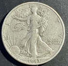 1943 50C Walking Liberty Half Dollar. #1554
