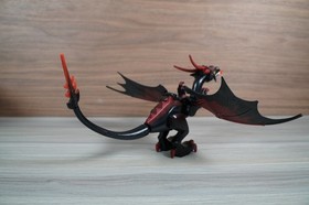 Lego Black Dragon Figure from 7094 King&rsquo;s Castle Siege AUTHENTIC