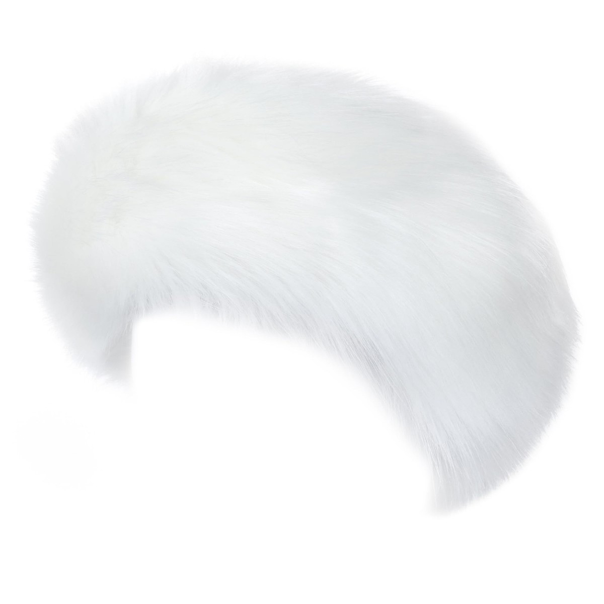 Faux Fur Headwrap Headband Elastic Closure Cozy Winter Amazon.com: FHQHTH Faux Fur Headband for Women Warm Winter  main image 2