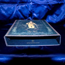 CHARLIE CHAPLIN Black Gold Paperblank Manuscript Box 12.5"L x 9"W