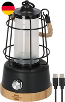 Brennenstuhl LED Akku Campinglampe CAL 1 AC 350Lm | IP44, Bis Zu 75H Leuchtdauer