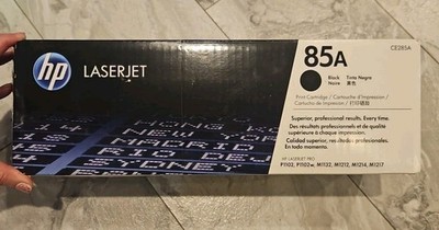 HP 85A (CE285A) Black Original LaserJet Toner Cartridge New Open Box