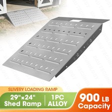 29"x 24" Shed Ramp Heavy-Duty Loading Ramps Curb Ramp for Lawn Mower Anti-Slip