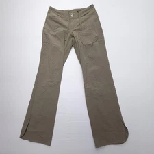 Eastern Mountain Sports Hiking Pants Womens Small Khaki Bootcut Travel Light