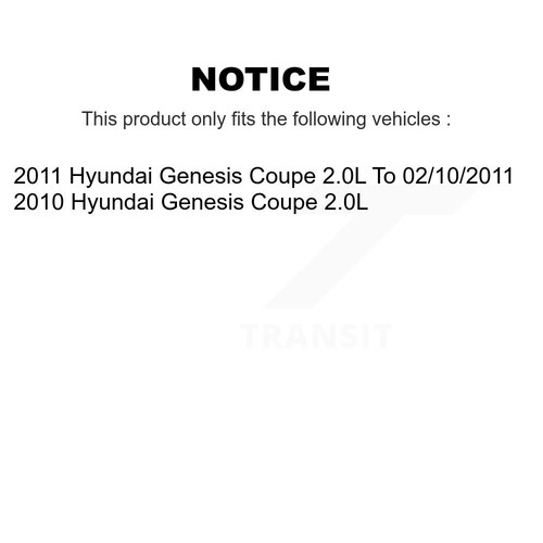 Exhaust Engine Variable Valve Timing (VVT) Solenoid For Hyundai Genesis Coupe - Picture 2 of 7
