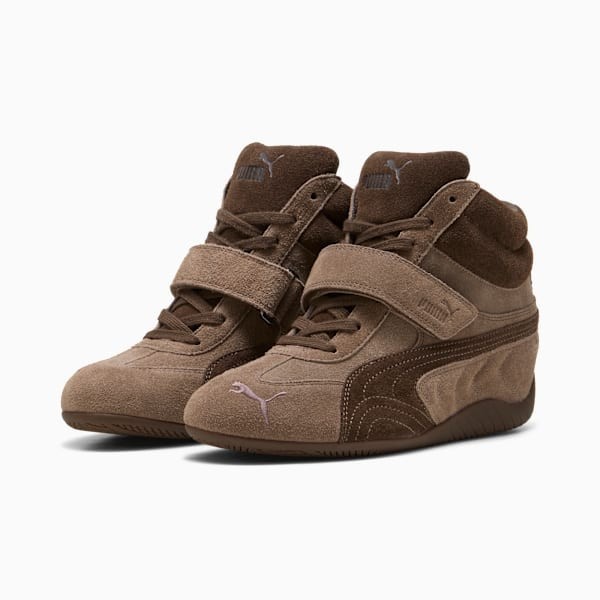 Cuña para mujer PUMA Speed ​​Cat 407878_01 totalmente color topo chocolate