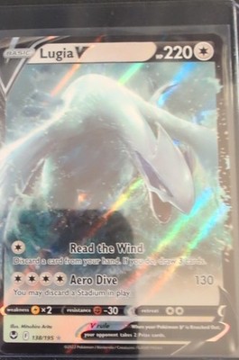 Lugia V 138/195 Swsh12: Sword & Shield - Silver Tempest Holo